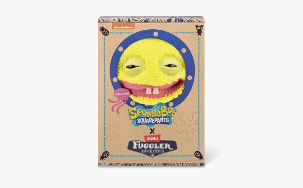 Fuggler Plush Toy SpongeBob SquarePants (23.7 CM)  Fuggler Plush Toy SpongeBob SquarePants (23.7 CM)