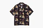 Carhartt WIP Horse Print Camp Shirt Black