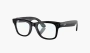 Ray-Ban Meta Wayfarer Sunglasses Black Clear 
