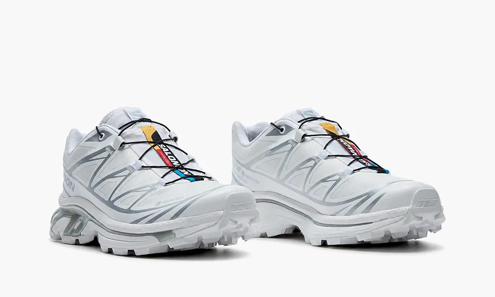 Salomon XT-6 White Silver