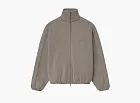 Fear of God Essentials Modern Fleece Track Jacket With Piping Homestead Heather