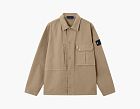 Stone Island Light Bull Denim-TC Overshirt Desert