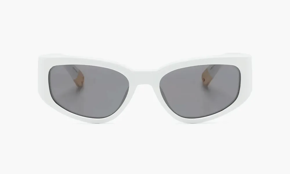 Jacquemus Glasses White Gold