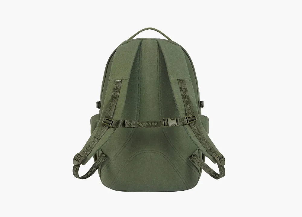 Supreme Logo Backpack (SS25) Olive
