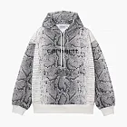 Carhartt WIP Snakeskin Print Logo Hoodie Grey