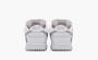 Nike Dunk Low SB x Supreme White Metallic Silver 