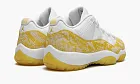 Jordan 11 Retro Low WMNS Yellow Snakeskin