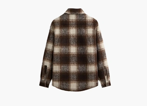 Kith Plaid Sheridan Shirt Jacket Robusta 