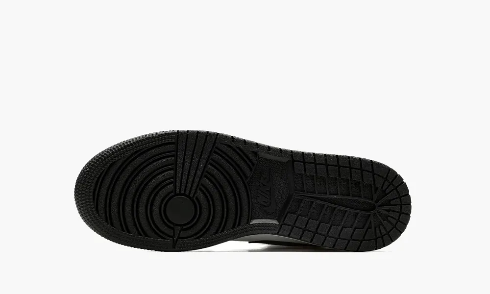 Air Jordan 1 Mid GS Black Fire Red