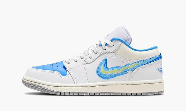 Air Jordan 1 Low SE White University Blue