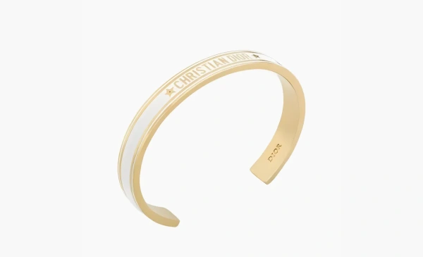 Dior Metal Bangles WMNS White 