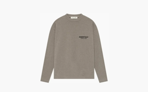 Fear of God Essentials Classic Long-Sleeve Tee Homestead Heather 