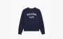Sporty & Rich Wellness Club Soft Crewneck Sweatshirt Blue 