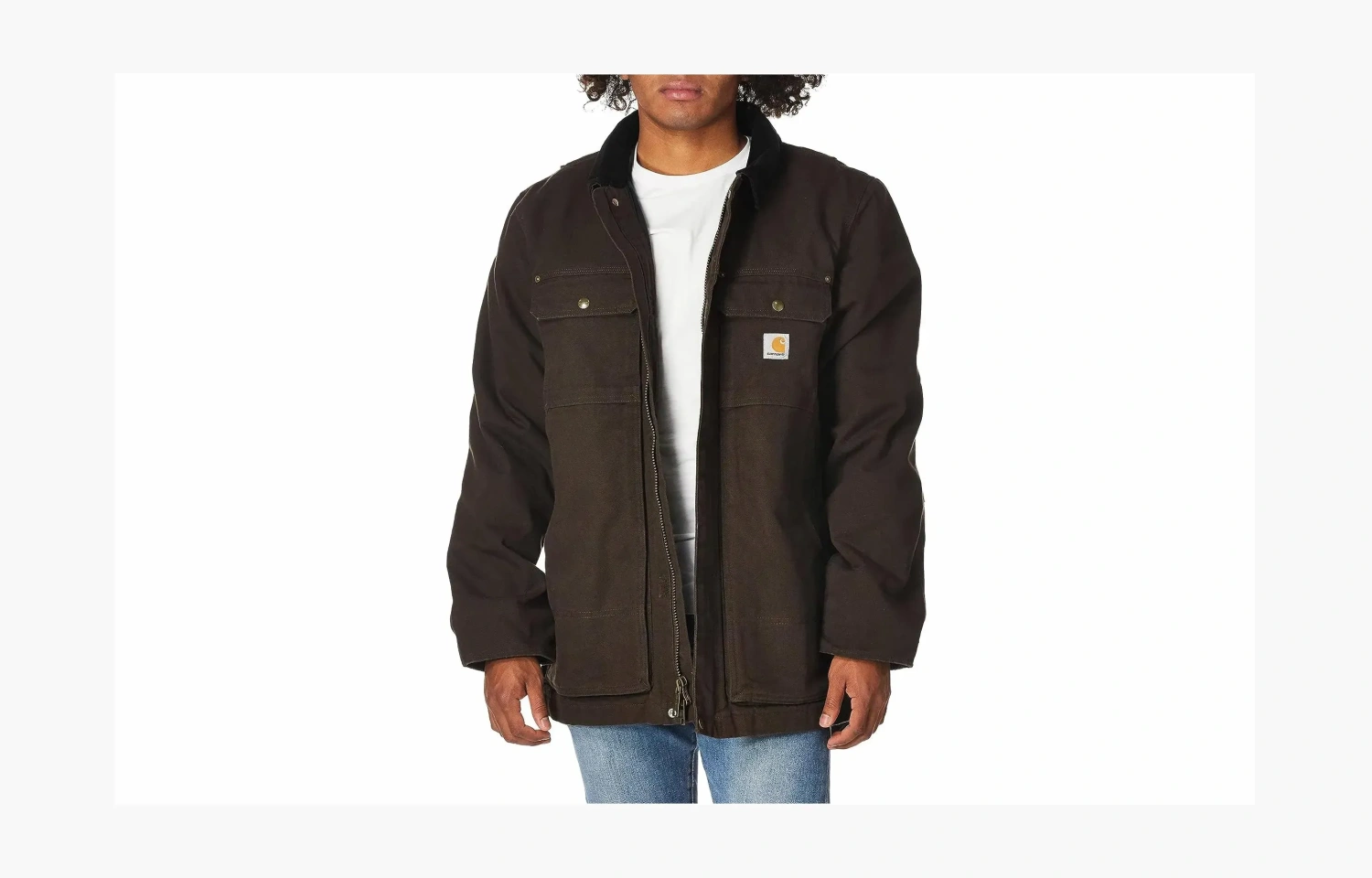 Carhartt 103283 Full Swing Traditional Coat Logo 3 RELAXED FIT 