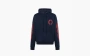 Chrome Hearts Navy Exclusive Horseshoe Logo Hoodie Blue 
