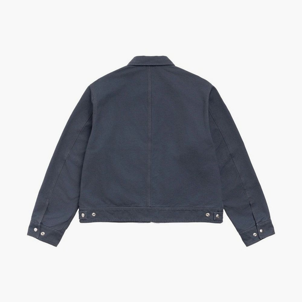 Stussy Work Collared Jacket Blue