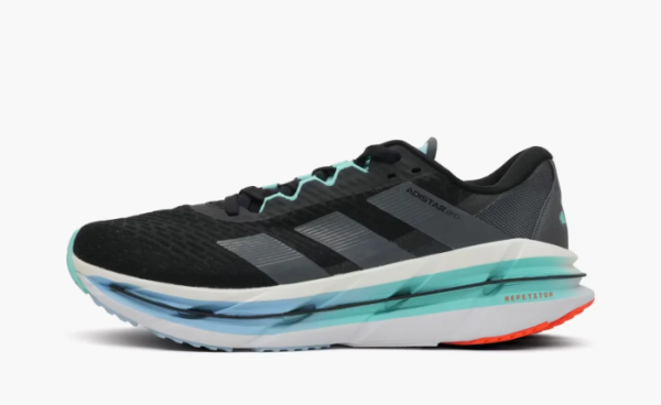 Adidas Adistar Byd Core Black Iron Metallic Flash Aqua 