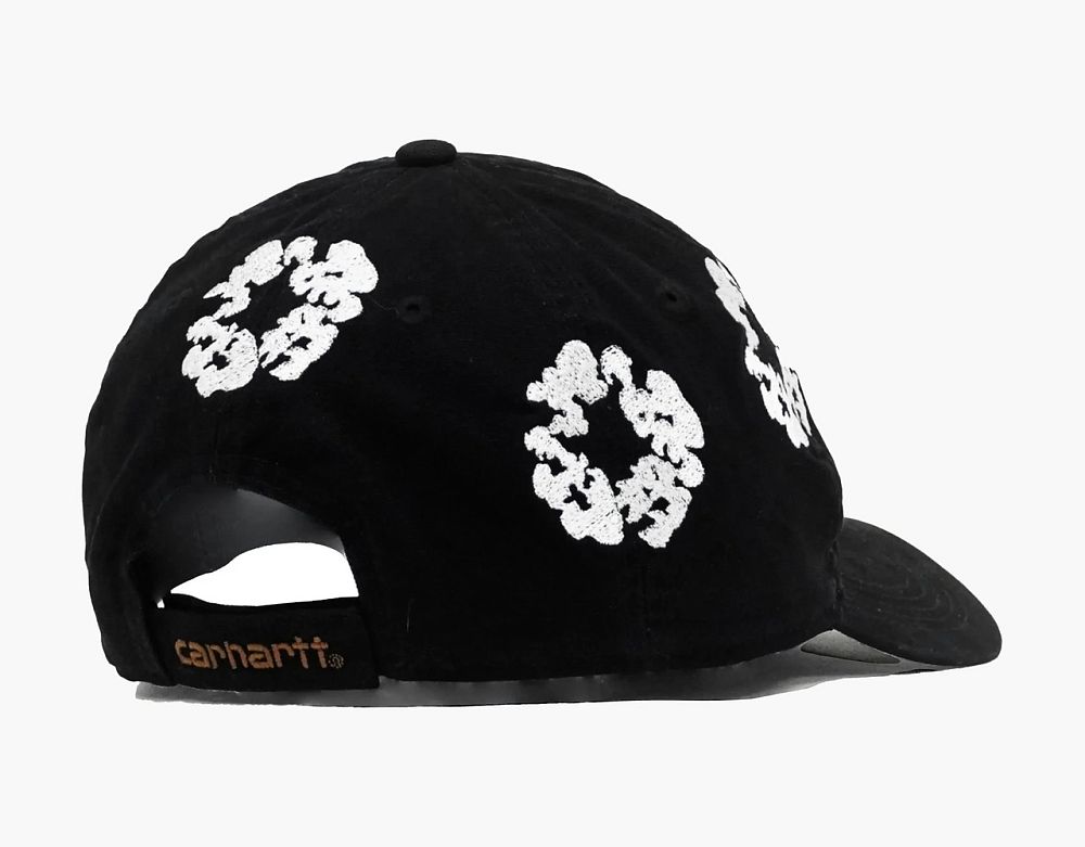 Carhartt Floral Print Cap Black