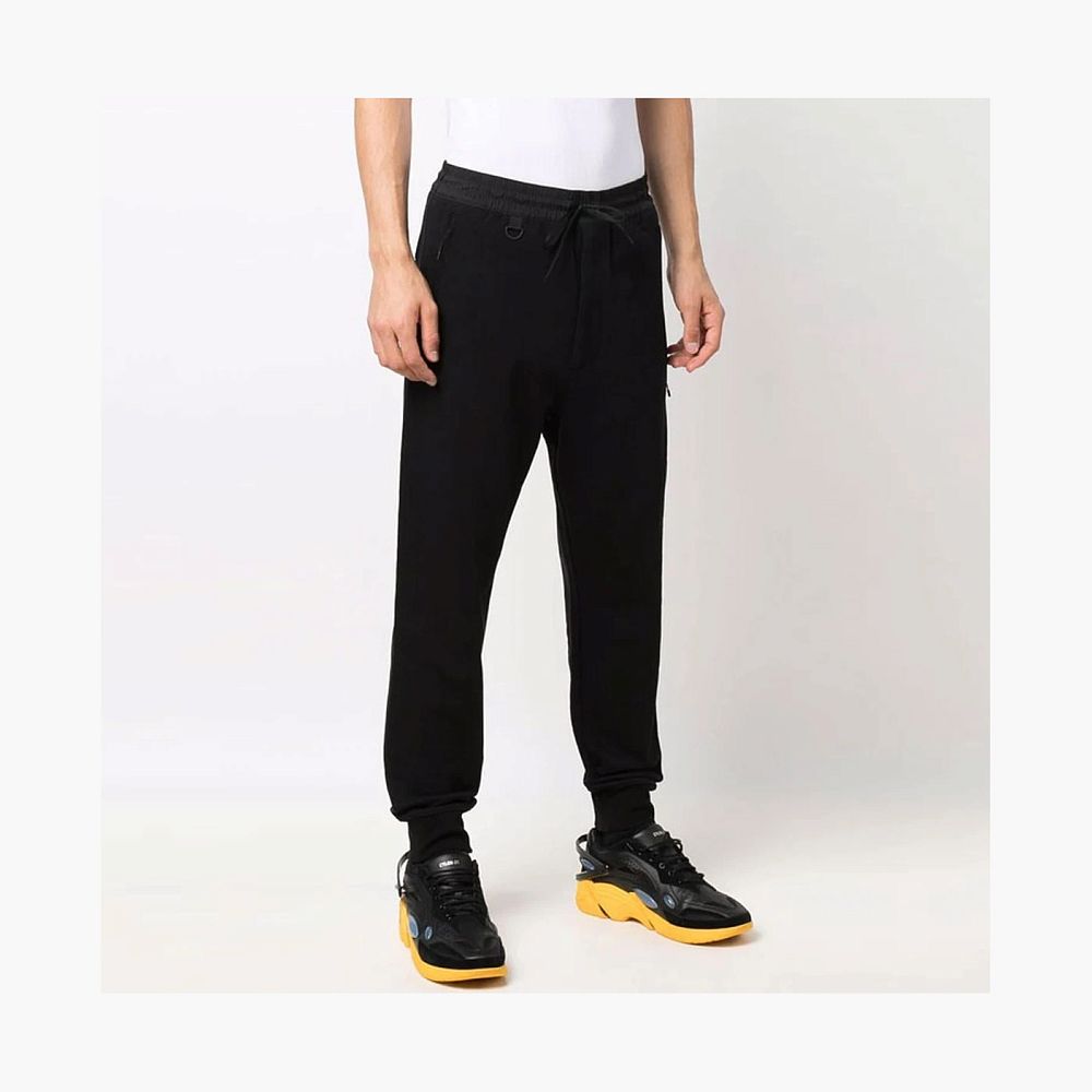 Y-3 Cuffed Sweatpants Black