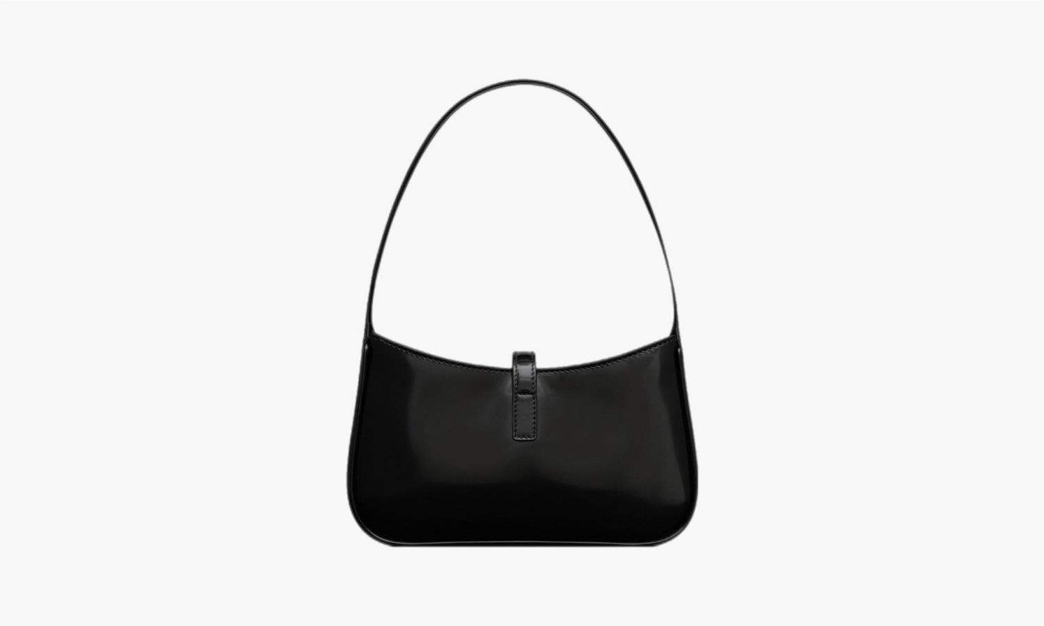 Saint Laurent Le 5 À 7 Mini Brushed Leather Shoulder Bag "Black" 