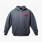 WYSION ZIP HOODIE GREY