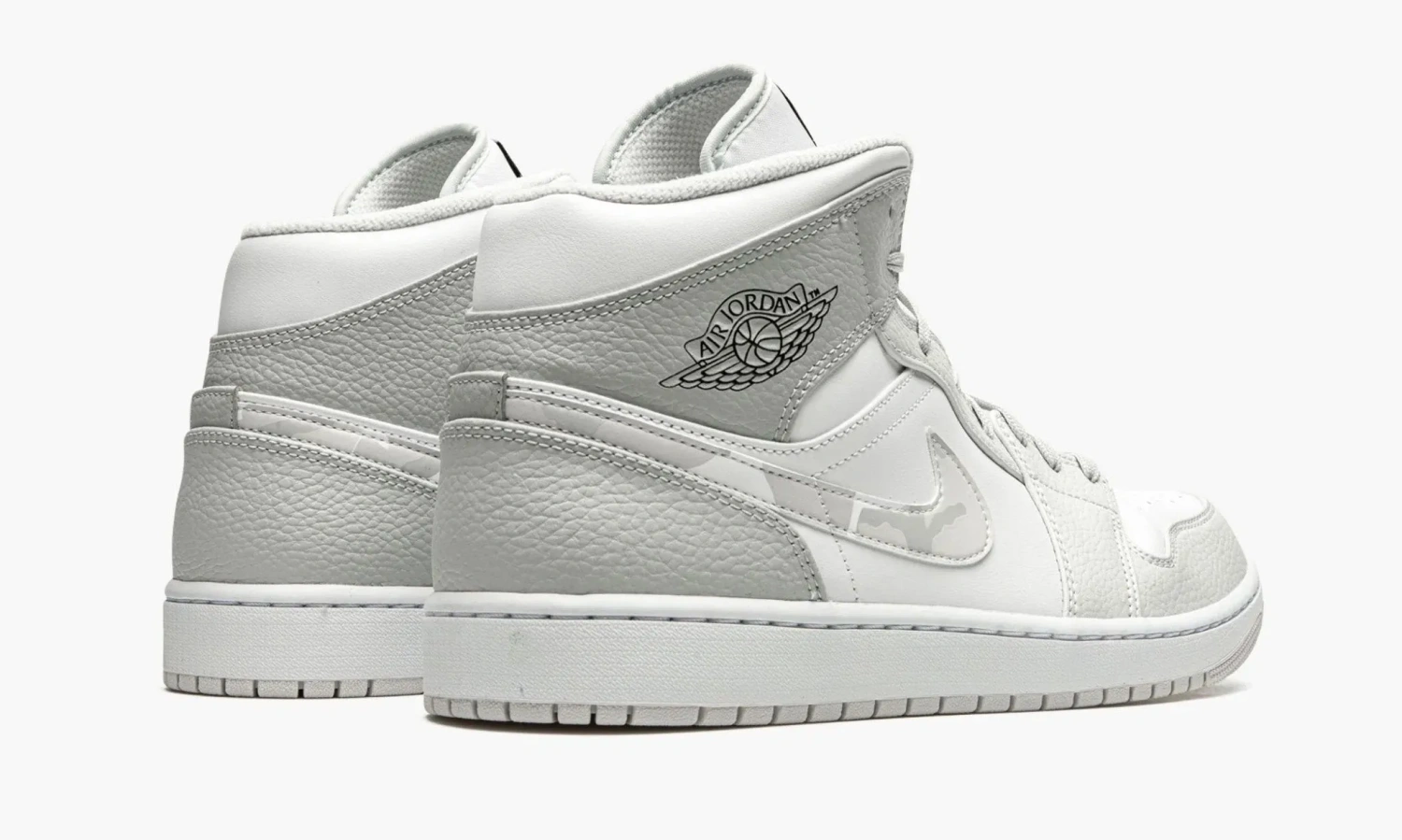 Air Jordan 1 Mid White Camo 