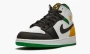 Air Jordan 1 Mid SE GS Laser Orange / Lucky Green 