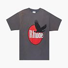 RHUDE Eagle Logo Tee Vintage Grey