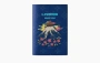 Louis Vuitton Monogram Souvenir Passport Cover Blue 