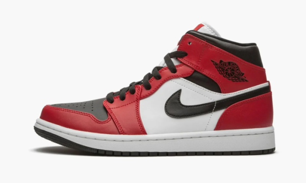 Air Jordan 1 Mid Chicago Black Toe 