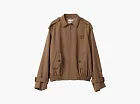 Miu Miu Gabardine Blouson Jacket Cork Beige