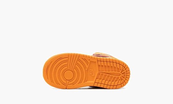 Air Jordan 1 Mid TD Vivid Orange 