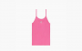 Sporty & Rich Srhwc Ribbed Tank Top "Pink" 