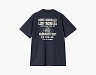 Carhartt WIP Less Troubles T-Shirt Navy