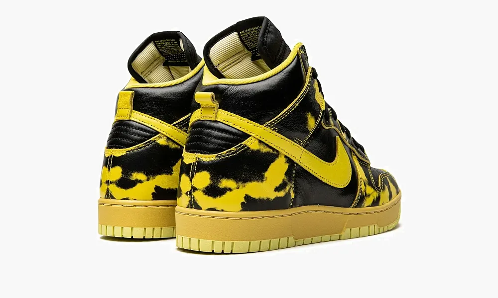 Nike Dunk High 1985 Yellow Acid Wash