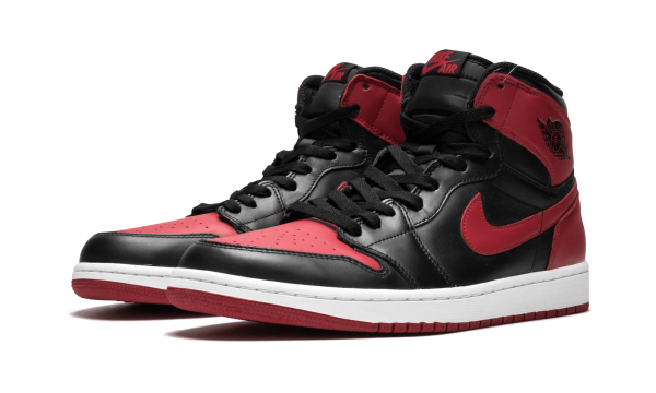 Nike Air Jordan 1 Retro High OG Black Satin Gym Red