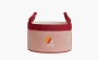 HERMES Bag Les Cabanes basket, small model Orange with Raspberry 