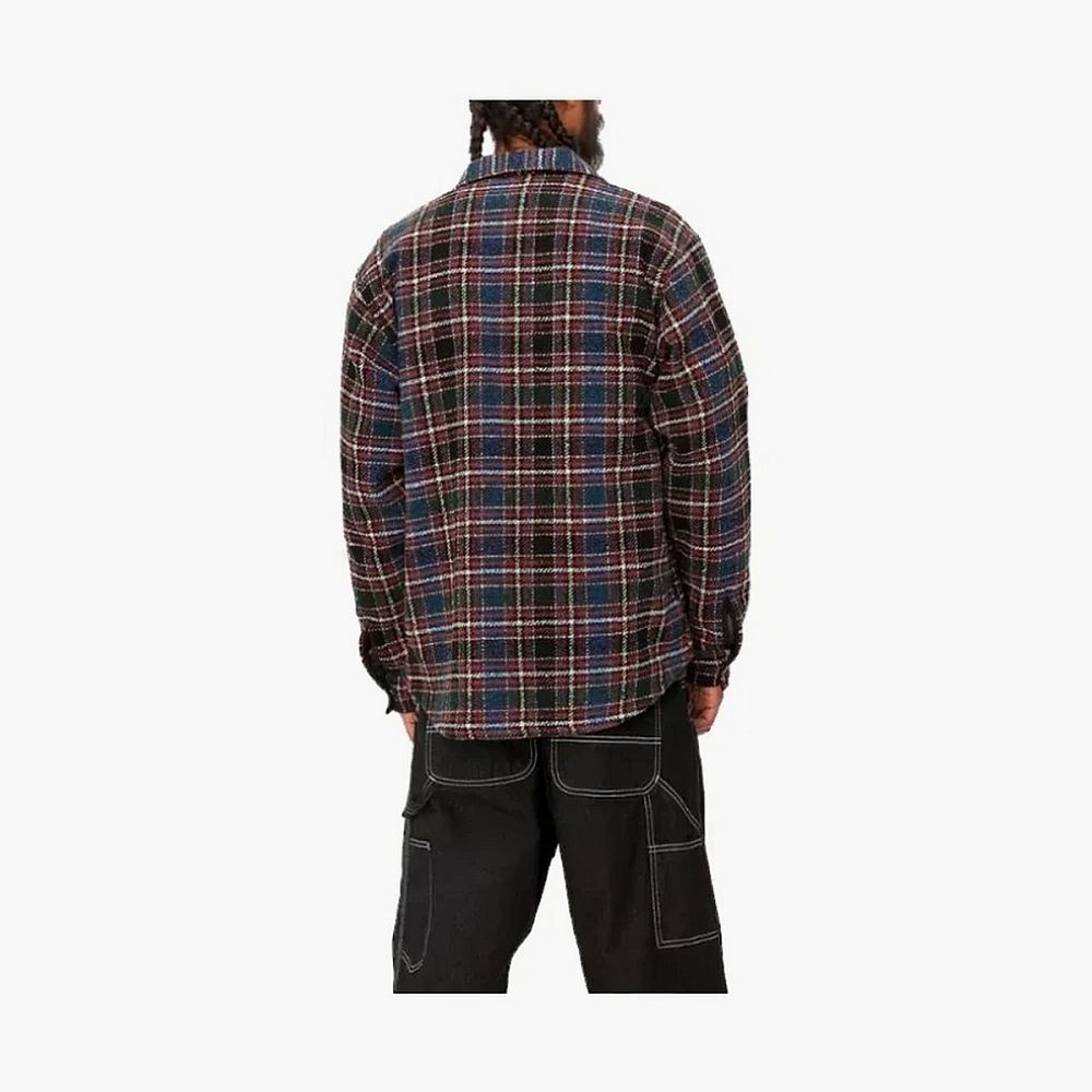 Carhartt WIP Checked Flannel Zip Shirt Multicolor