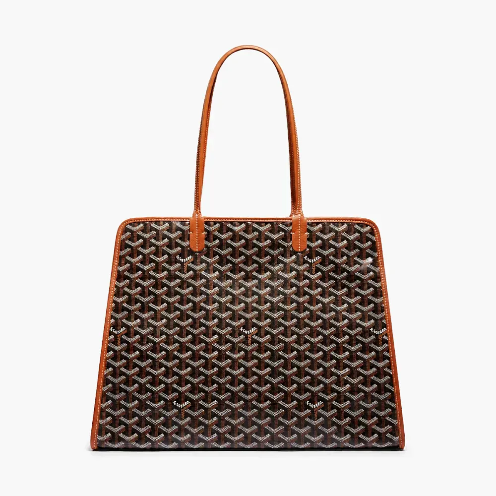 Goyard Hardy PM Bag Black & Tan