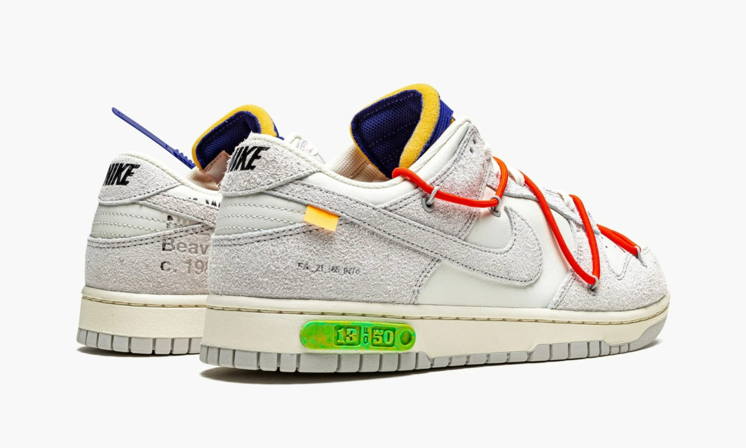 фото Dunk Low "Off-White - Lot 13" (Nike Dunk Low)-DJ0950 110