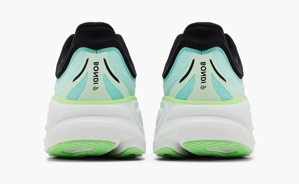 Hoka Bondi 9 Luna Moth Blue Spark