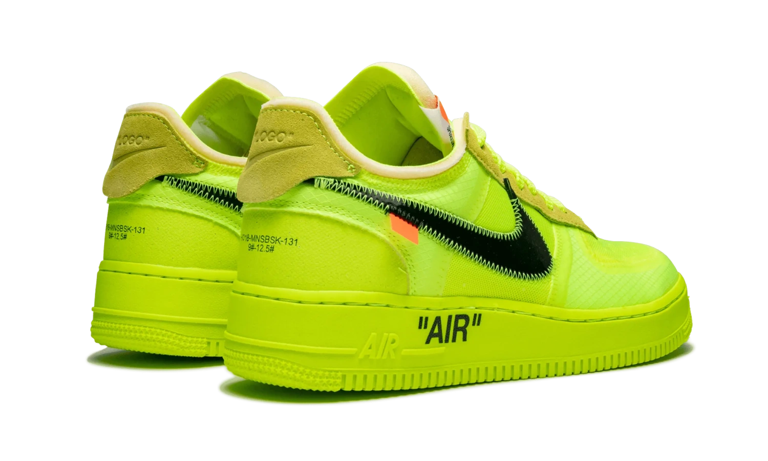 Nike The 10: Air Force 1 Low Off-white Volt 
