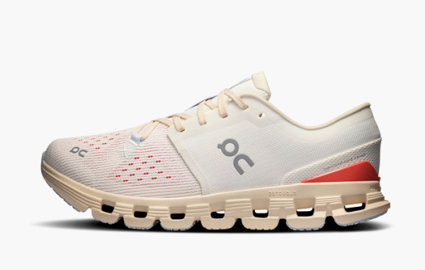 On Cloud X 4 WMNS Ivory Salmon 