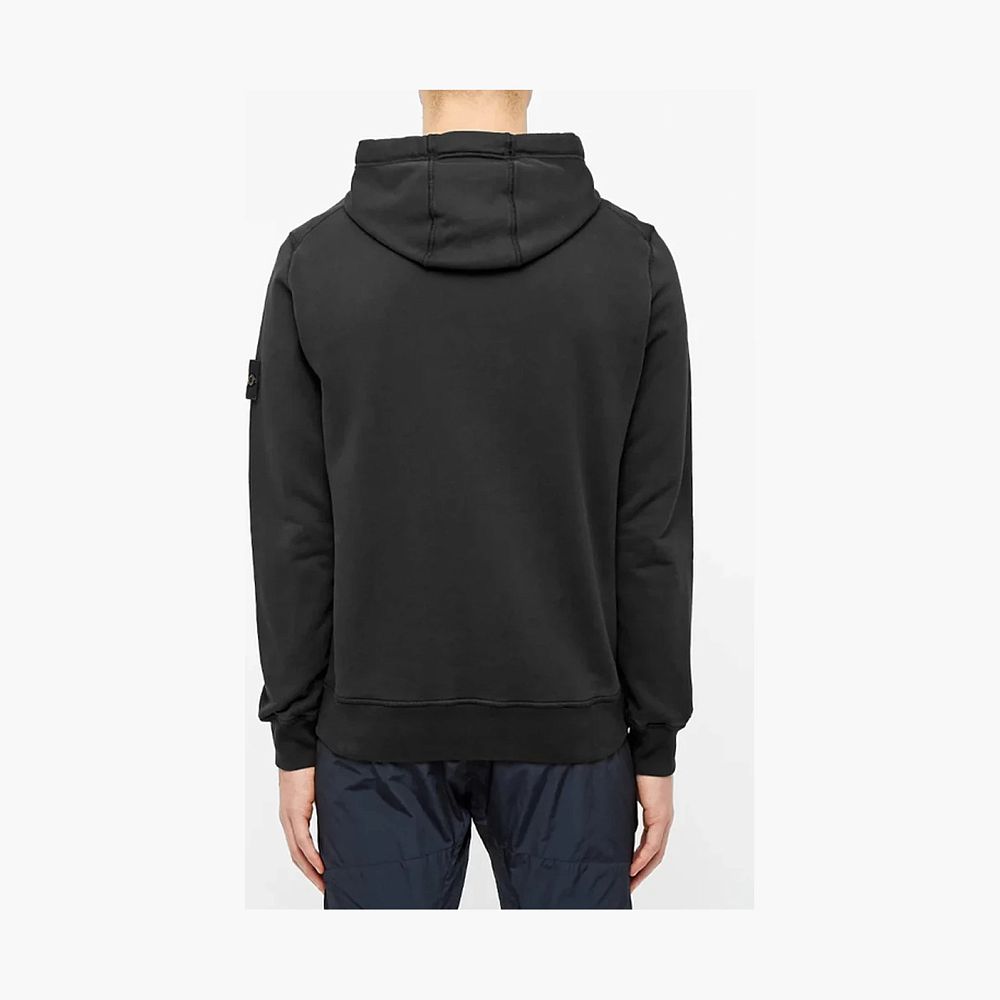Stone Island Hooded Sweatshirt Black