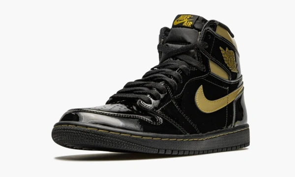 Air Jordan 1 High OG Black Metallic Gold 