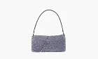 MIU MIU Sheepskin Shoulder Bag In Purple