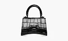 Balenciaga Hourglass Handbag Black