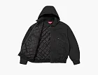 Supreme Hooded Utility Jacket Black
