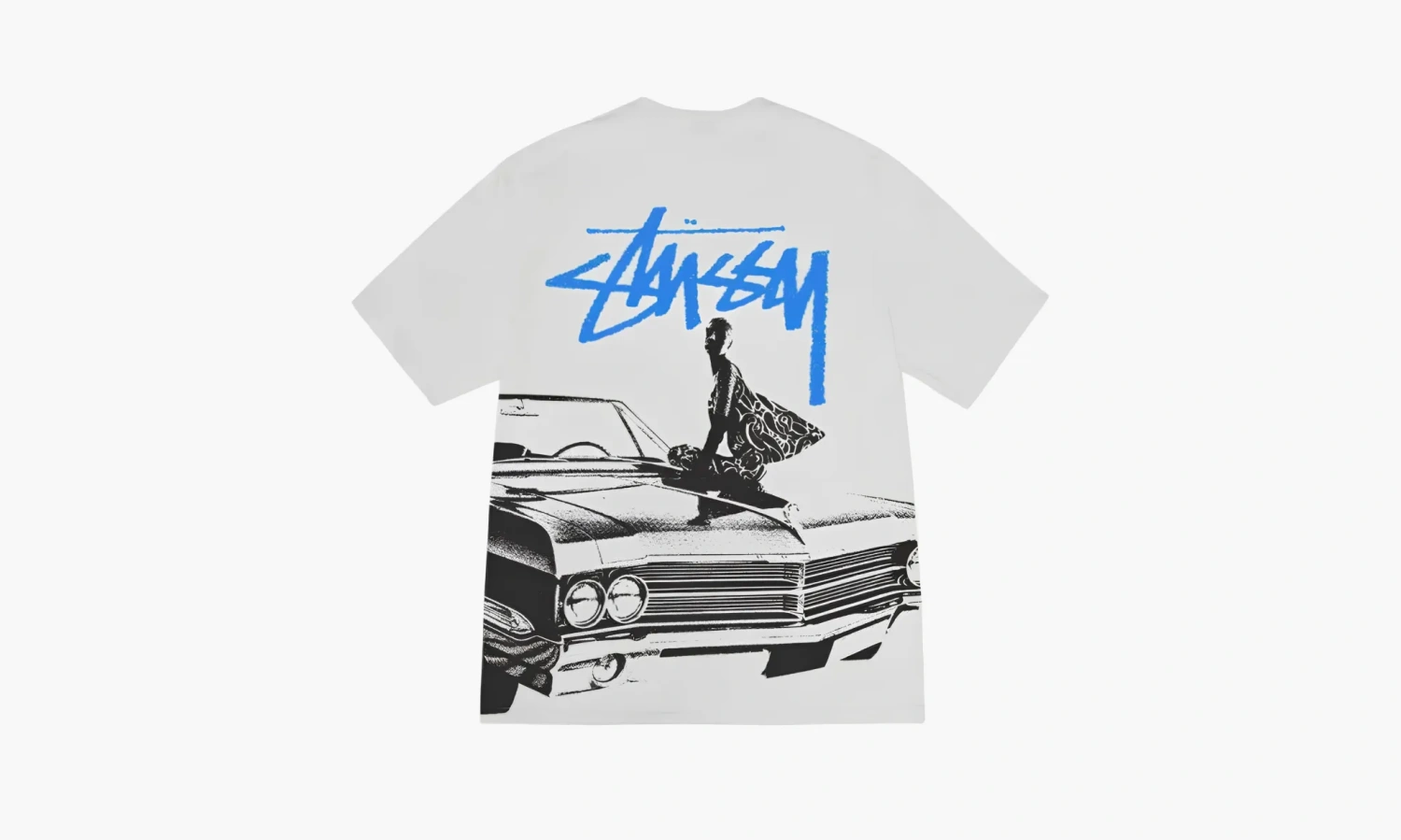 Stussy Ss24 T-shirt White Blue 