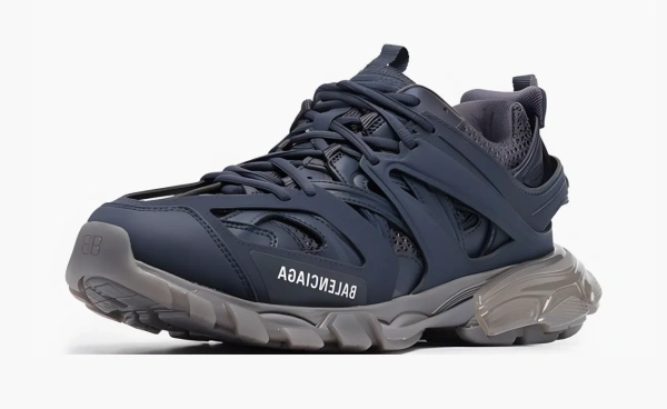 Balenciaga Track Sneaker Clear Sole Dark Grey 